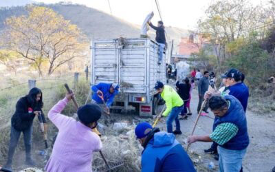 El año arranca con tequio y trabajo en territorio