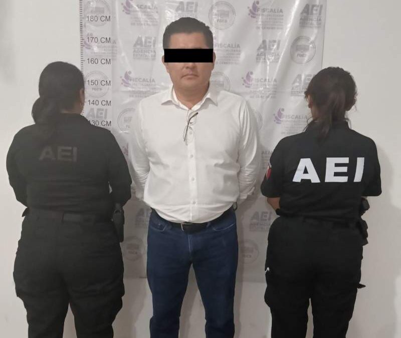 Fiscalía de Oaxaca detiene a un sujeto por violencia familiar; esposa denunció humillaciones, amenazas de muerte y agresiones físicas, cometido en San Felipe del Agua