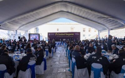 Oaxaca de Juárez reconoce a su Policía Municipal y refuerza la ruta de seguridad para 2026