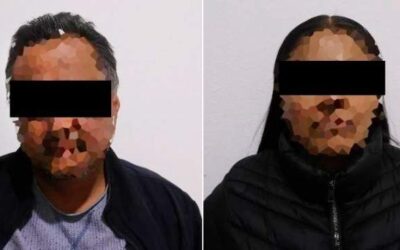 Policía Municipal detiene a pareja al ser sorprendida en posesión de aproximadamente 100 kilogramos de cartuchos percutidos