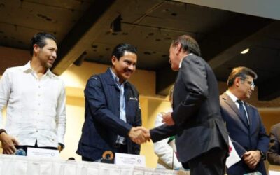 Ray Chagoya refrenda alianza con el sector empresarial durante toma de protesta de Canacintra Oaxaca