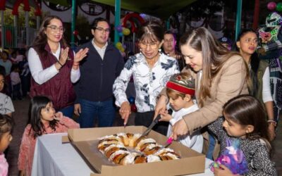 Ruta de Reyes lleva alegría a vecinitas y vecinitos de San Martín Mexicapam y San Juan Chapultepec