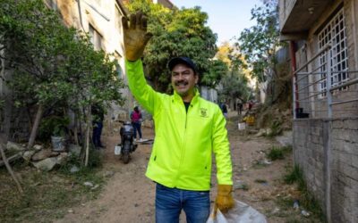 Tequio Vecinal fortalece el orden y la convivencia en la colonia Mártires de Río Blanco