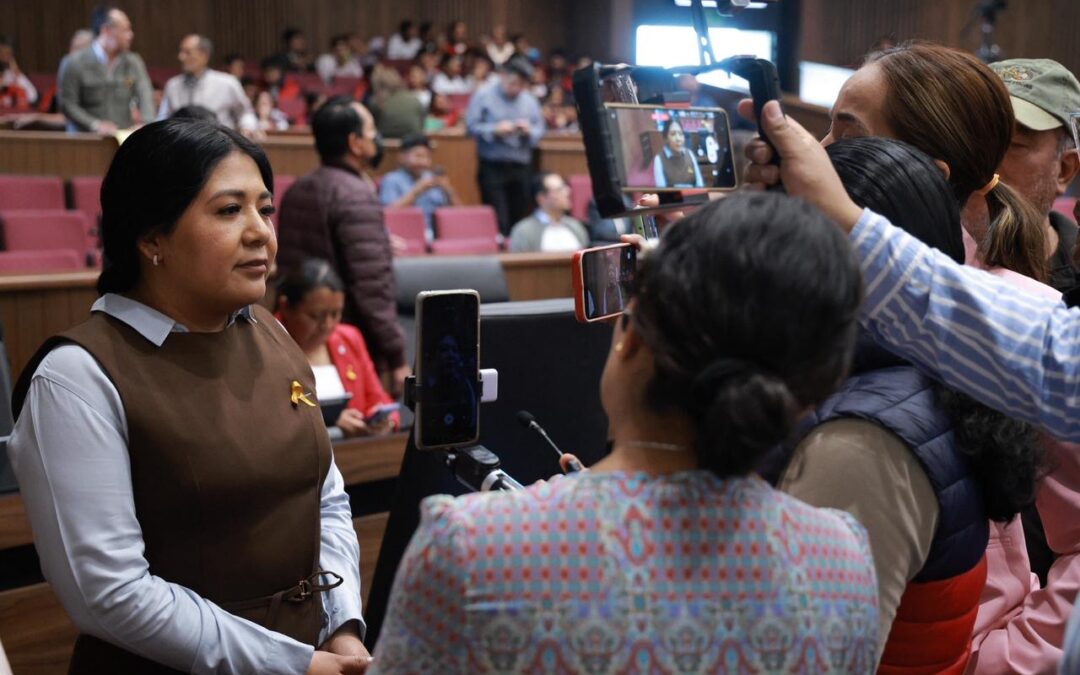 Respalda presidenta de la Jucopo, diputada Tania Caballero, relanzamiento del Gabinete Estatal para fortalecer resultados en beneficio del pueblo de Oaxaca