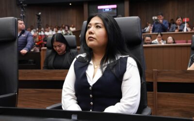 Presidenta de la Jucopo, Tania Caballero Navarro, respalda la Reforma Electoral presentada por la Presidenta Claudia Sheinbaum