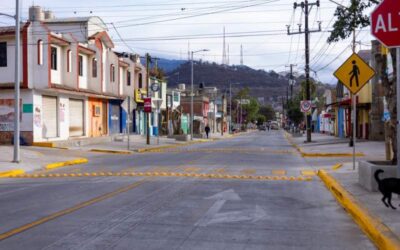 Calzada Valerio Trujano luce renovada en beneficio de vecinas y vecinos