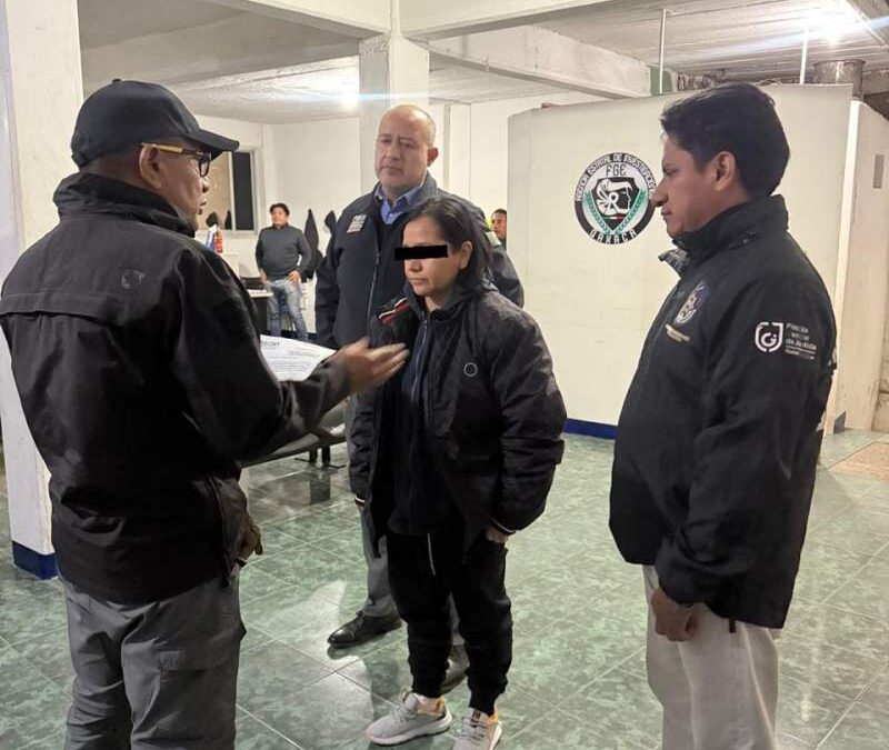 Capturan en inmediaciones de Ejutla de Crespo a enfermera acusada de homicidio calificado por arrollar y arrastrar a motociclista en Iztapalapa