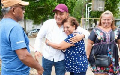 Celebra Nino Morales, que esté listo el primero de cuatro pozos de agua en Salina Cruz