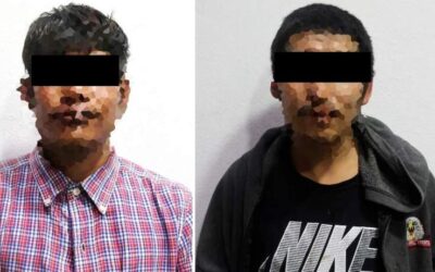 Con apoyo del C2 de Oaxaca de Juárez, fueron identificados y detenidos tras cometer un robo