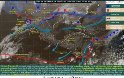 Continuarán bajas temperaturas en Oaxaca por nuevo frente frío 33