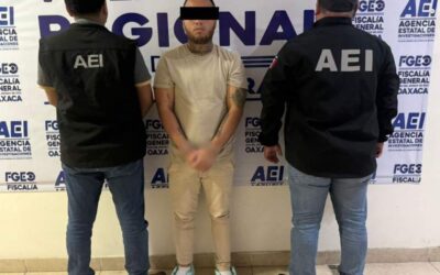 FGEO captura a probable responsable de homicidio de guardia de seguridad en el Istmo