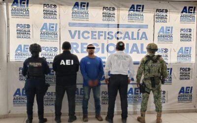 Fiscalía de Oaxaca ejecuta orden de aprehensión por violación y violencia familiar; imputado fue detenido en Nayarit
