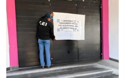 Fiscalía de Oaxaca junto con Gabinete de Seguridad aseguran inmueble donde realizaron fiesta en que resultaron intoxicados adolescentes por posible consumo de drogas; activan búsqueda y localización de responsables del evento