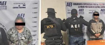 Fiscalía de Oaxaca y Policía Estatal desarticulan centros de operación de narcomenudeo en Ixtlán, detienen a cinco personas, aseguran más de 100 dosis y un arma de fuego