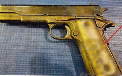 Obtiene FGR sentencia contra una persona por portación de arma de fuego de exclusivo de las fuerzas armadas