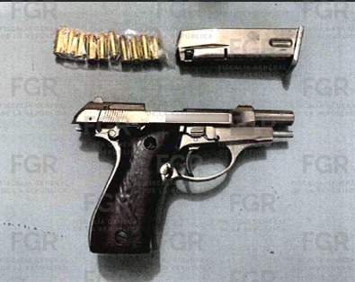 Obtiene FGR sentencia contra una persona por portación de arma de fuego sin licencia
