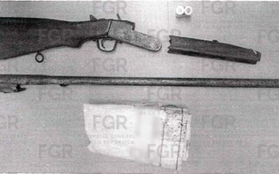 Obtiene FGR sentencia de dos años de prisión contra una persona detenida con arma de fuego y droga