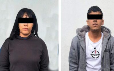 Policía Municipal detiene a pareja de venezolanos por el presunto delito de extorsión