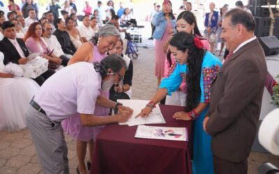 Se dan el “sí” más de 100 parejas en las Bodas Colectivas 2026 en Xoxocotlán