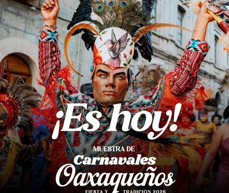 Oaxaca se llena de tradición, música y color con la Muestra de Carnavales Oaxaqueños