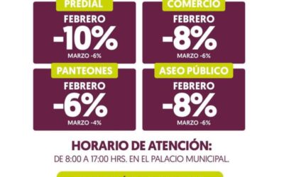 Oaxaca de Juárez invita a aprovechar los descuentos de “Cumplir es Ahorrar 2026”