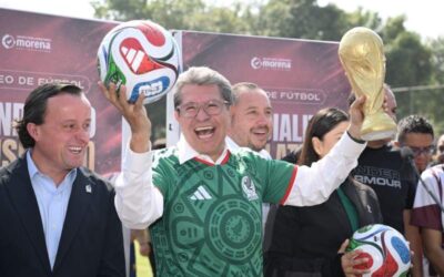 Copa Mundial de Futbol dejará ver a un México unido, una afición responsable y un Estado fuerte: diputado Ricardo Monreal