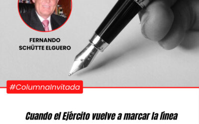 Cuando el Ejército vuelve a marcar la línea