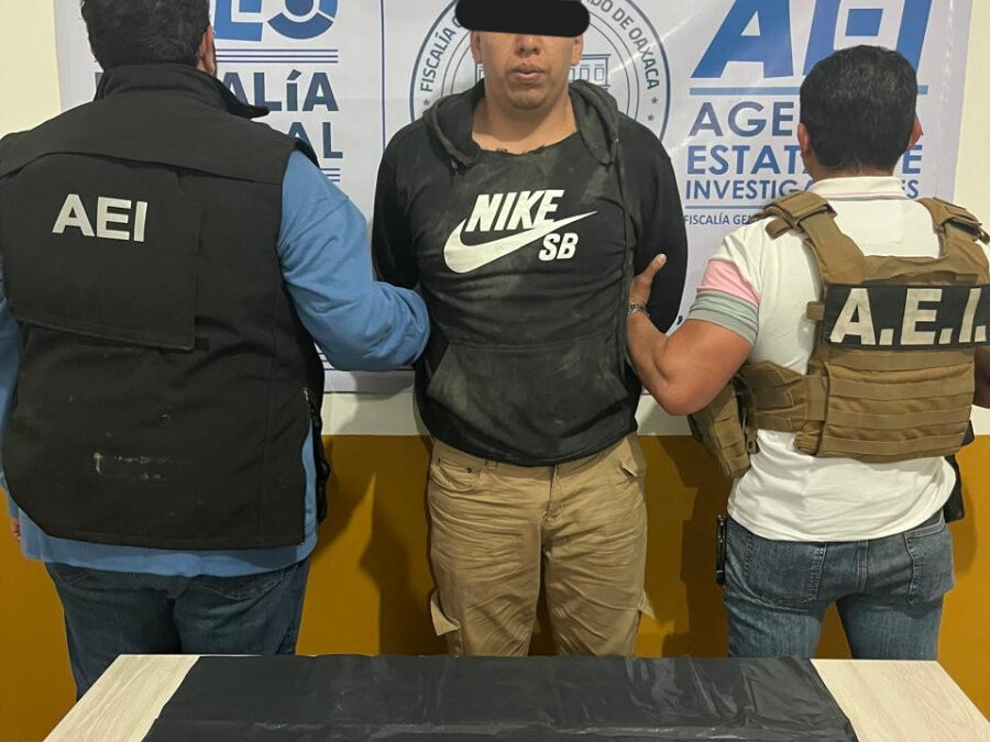 Detiene FGEO a S.M.S., alias “El Güero”, con posesión de drogas en la región de la Sierra de Flores Magón