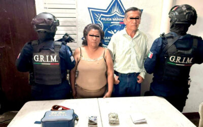 Detiene la Policía Municipal a presuntos “paqueros” en Santa Lucía del Camino