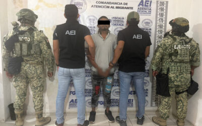 FGEO detiene a hombre con orden de aprehensión vigente por delitos contra la salud en el Istmo