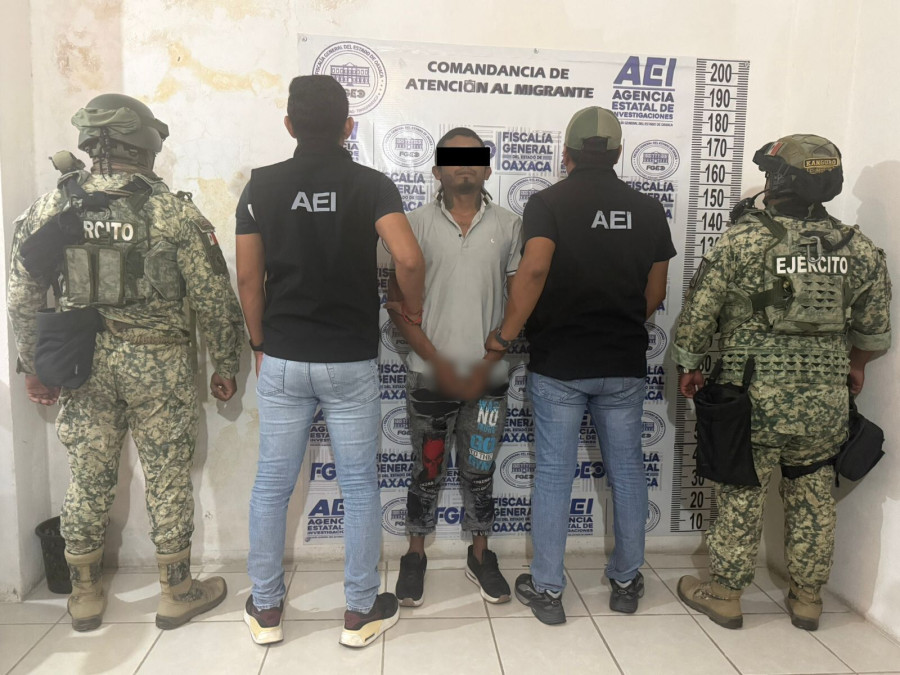 FGEO detiene a hombre con orden de aprehensión vigente por delitos contra la salud en el Istmo