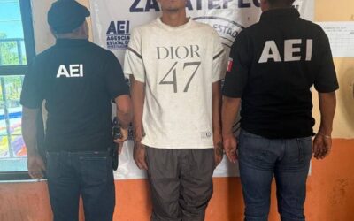 Fiscalía de Oaxaca captura en el Istmo a un hombre prófugo por feminicidio cometido en Chiapas