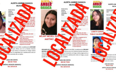 Fiscalía de Oaxaca localiza a cinco personas reportadas como no localizadas en seis casos distintos