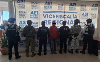 Fiscalía de Oaxaca vincula a proceso a una persona por lesiones calificadas con ventaja y detiene a otra por violencia familiar