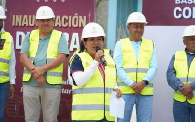 Gobierno de Xoxocotlán entrega obras de pavimentación y electrificación en colonias