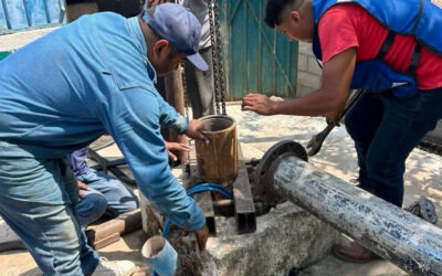 Gobierno del Estado rehabilita pozo en Santo Domingo Tehuantepec