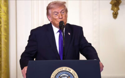 México es “el epicentro de la violencia” de los cárteles: Trump; afirma que Sheinbaum es “muy buena persona”