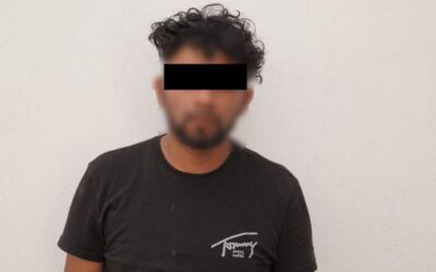 Policía Municipal recupera camioneta con mercancía robada en el Mercado de Abasto; un detenido