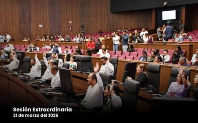 Concluye Congreso del Estado aprobación de Leyes de Ingresos Municipales para el Ejercicio Fiscal 2026