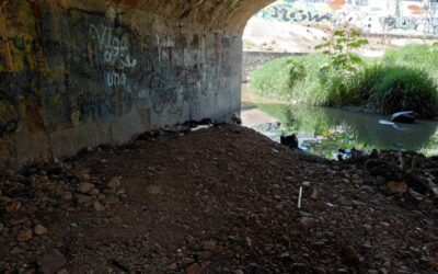 Continúan las labores de limpieza en el río San Felipe