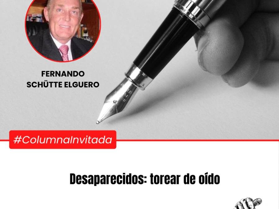 Desaparecidos: torear de oído
