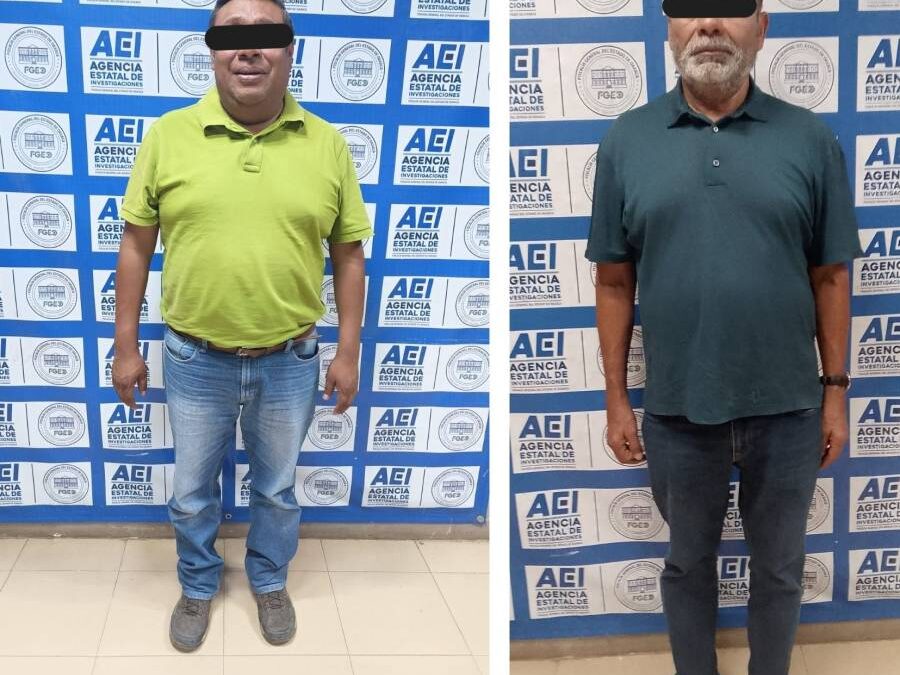Fiscalía de Oaxaca captura a dos personas por portación de arma de fuego en la región Mixteca