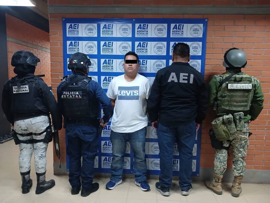 Fiscalía de Oaxaca detiene a un hombre por extorsión bajo la modalidad de ‘cobro de piso’ en Huajuapan de León.