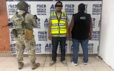 Fiscalía de Oaxaca ejecuta orden de aprehensión contra sujeto por violación de una menor de edad en la región de la Cuenca