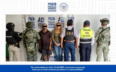 Fiscalía de Oaxaca ejecuta orden de aprehensión en contra de dos hermanos por homicidio calificado cometido en la región de la Costa