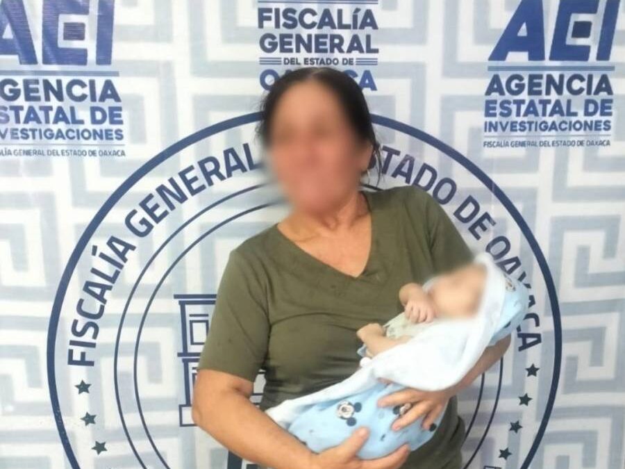 Fiscalía de Oaxaca localiza en el Istmo y pone a salvo a recién nacido reportado como no localizado en la capital; se investiga como trata de personas