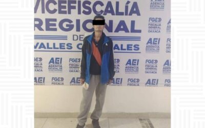 Fiscalía de Oaxaca obtiene vinculación a proceso y prisión preventiva contra imputado por presunto robo con violencia cometido en la capital oaxaqueña