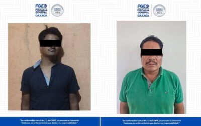 Fiscalía de Oaxaca y Gabinete de Seguridad detienen a dos personas por homicidio de síndico municipal de la Mixteca
