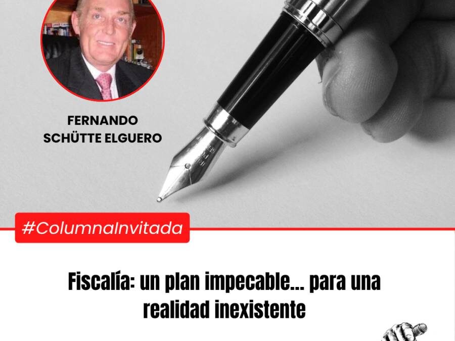 Fiscalía: un plan impecable… para una realidad inexistente