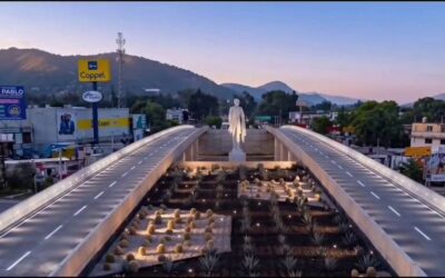 Inician obra del Distribuidor Vial de Viguera en Oaxaca de Juárez